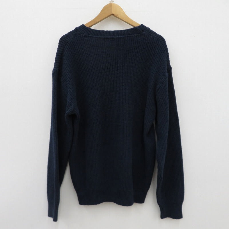 ニット Binghamton Knitting ネイビー【瀬戸大橋店】