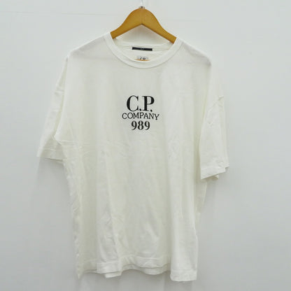C.P.Company | シーピーカンパニー BOX FIT Tシャツ 半袖Ｔシャツ 2401203 ホワイト サイズ：L【瀬戸大橋店】