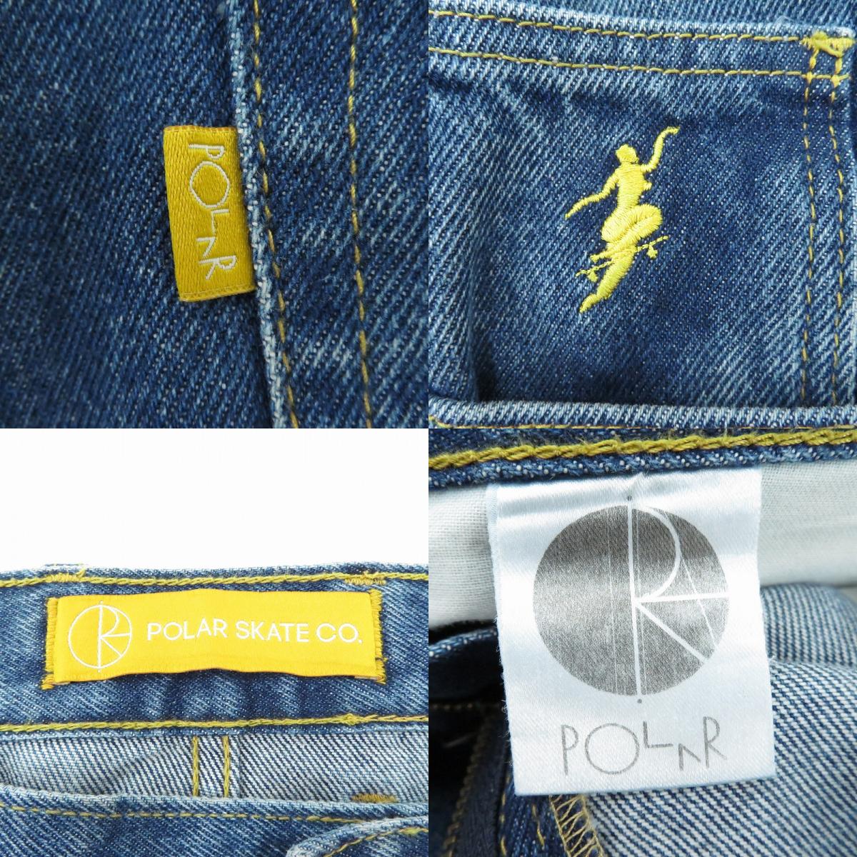 POLeR | ポーラー POLeR 90S JEANS デニムパンツ ブルー【瀬戸大橋店】