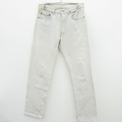Levi's | リーバイス USA製/裏ボタン刻印524 デニムパンツ 501-0154 ｻｲｽﾞ:W33 ホワイト【瀬戸大橋店】