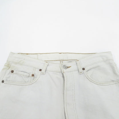 Levi's | リーバイス USA製/裏ボタン刻印524 デニムパンツ 501-0154 ｻｲｽﾞ:W33 ホワイト【瀬戸大橋店】