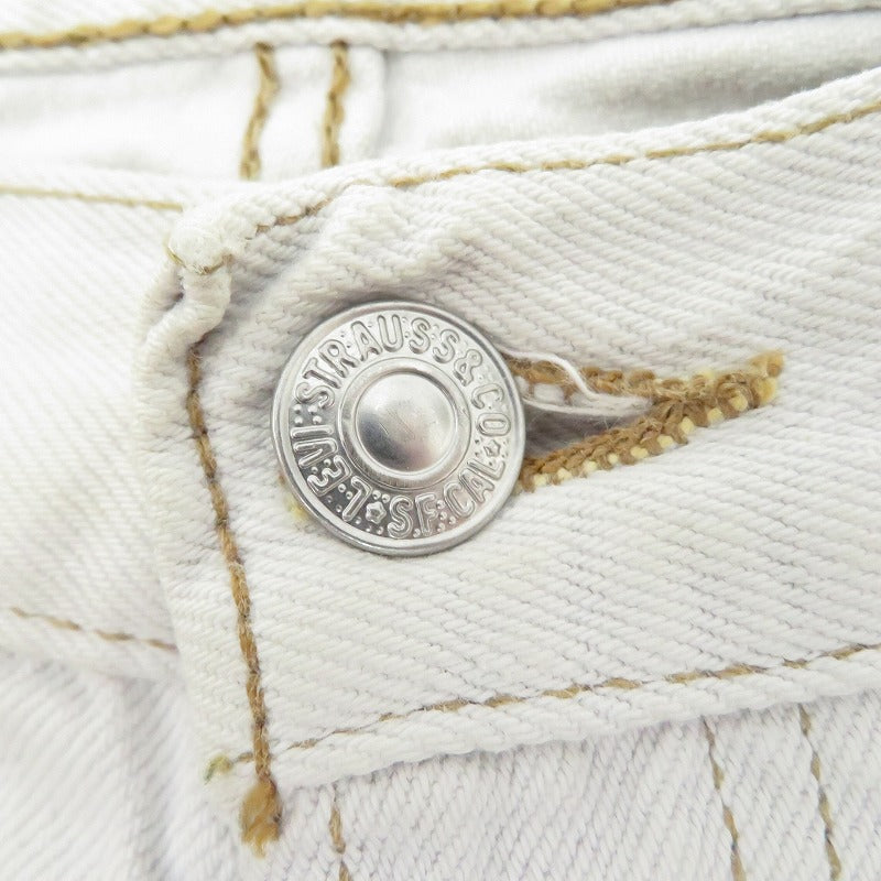 Levi's | リーバイス USA製/裏ボタン刻印524 デニムパンツ 501-0154 ｻｲｽﾞ:W33 ホワイト【瀬戸大橋店】