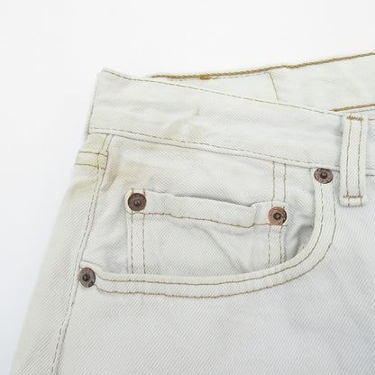 Levi's | リーバイス USA製/裏ボタン刻印524 デニムパンツ 501-0154 ｻｲｽﾞ:W33 ホワイト【瀬戸大橋店】