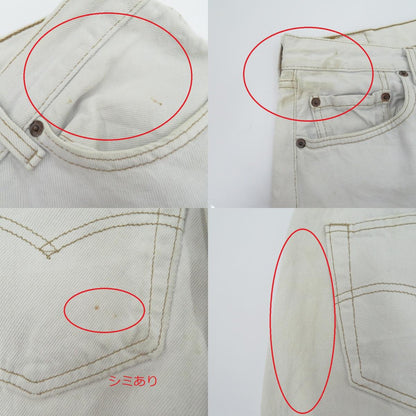 Levi's | リーバイス USA製/裏ボタン刻印524 デニムパンツ 501-0154 ｻｲｽﾞ:W33 ホワイト【瀬戸大橋店】