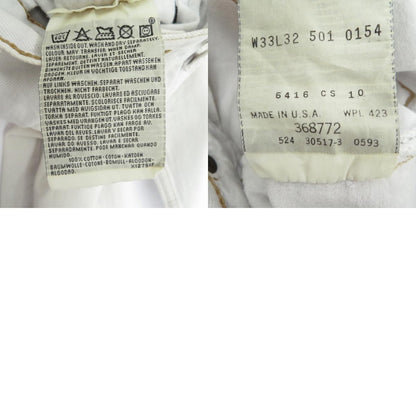 Levi's | リーバイス USA製/裏ボタン刻印524 デニムパンツ 501-0154 ｻｲｽﾞ:W33 ホワイト【瀬戸大橋店】