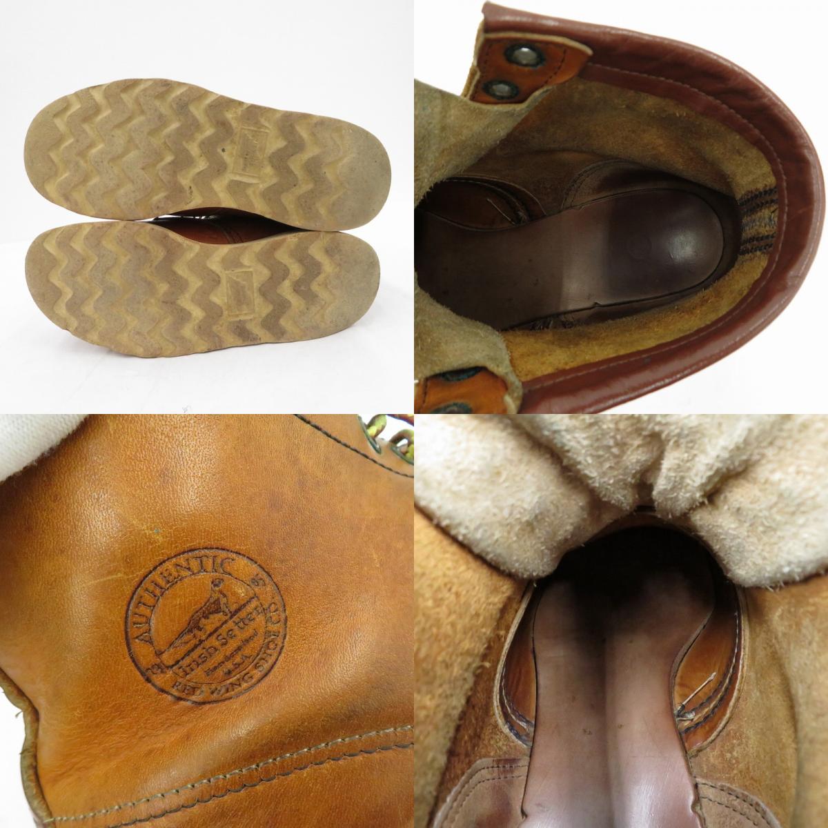 RED WING | レッドウィング 犬刻印 ブーツ 875 ブラウン 25cm【瀬戸大橋店】