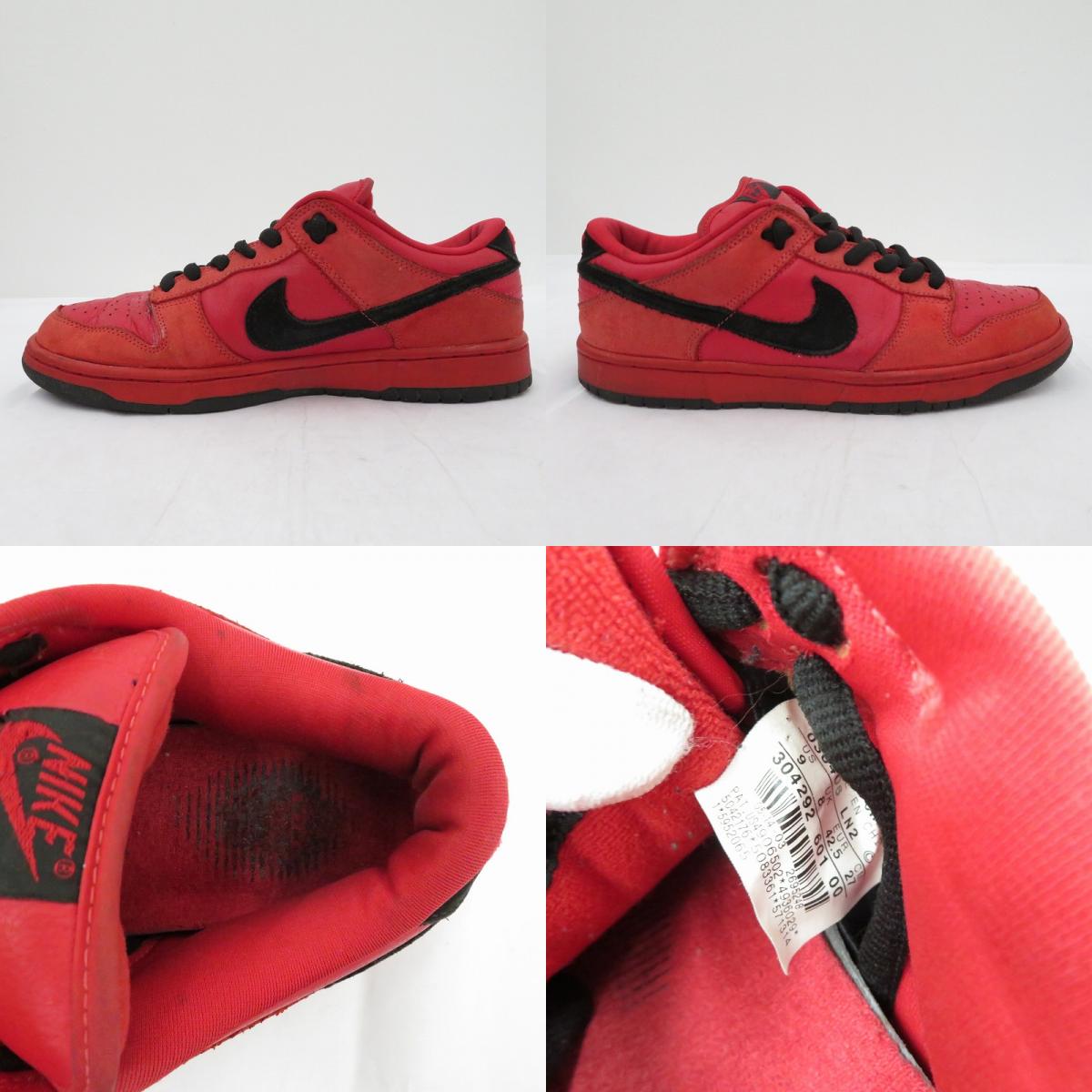 NIKE SB | ナイキエスビー Dunk Low 'PURE BLOOD' スニーカー 304292-601 ダンク レッド 27cm【瀬戸大橋店】