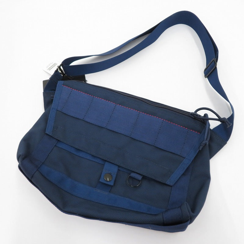 BRIEFING | ブリーフィング FLEET MESSENGER BAG ショルダーバッグ 38-61-0046-106-79-88 ネイビー【瀬戸大橋店】