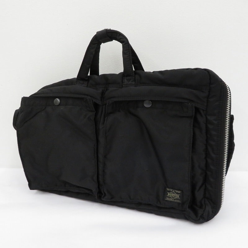 PORTER TANKER | ポータータンカー 3WAY BRIEFCASE その他バッグ ブラック【瀬戸大橋店】