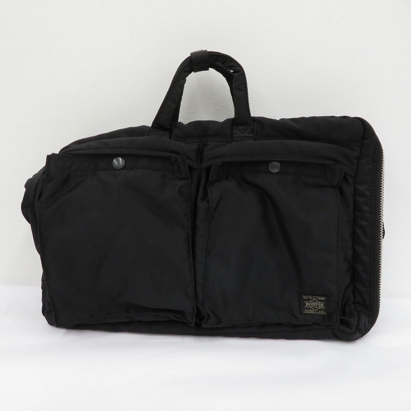 PORTER TANKER | ポータータンカー 3WAY BRIEFCASE その他バッグ ブラック【瀬戸大橋店】