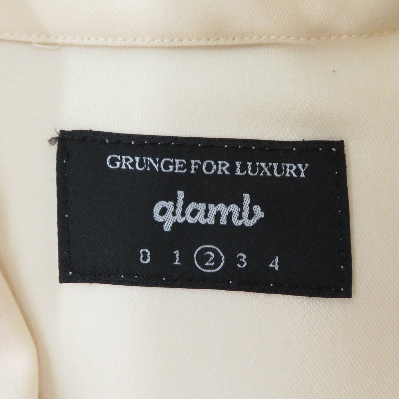 glamb | グラム 長袖シャツ ベージュ サイズ：2【瀬戸大橋店】