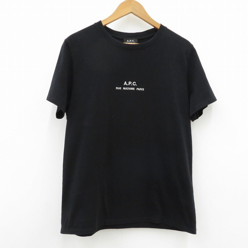 A.P.C | アーペーセー 半袖Ｔシャツ ブラック サイズ：L【瀬戸大橋店】