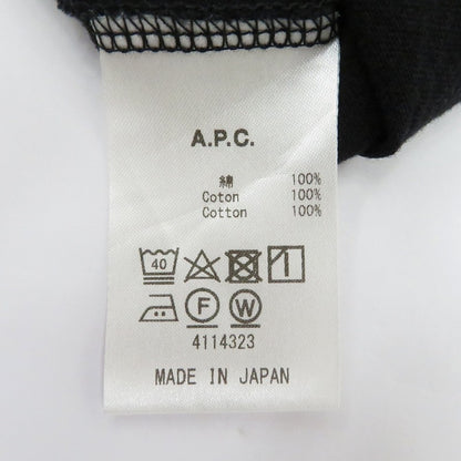 A.P.C | アーペーセー 半袖Ｔシャツ ブラック サイズ：L【瀬戸大橋店】