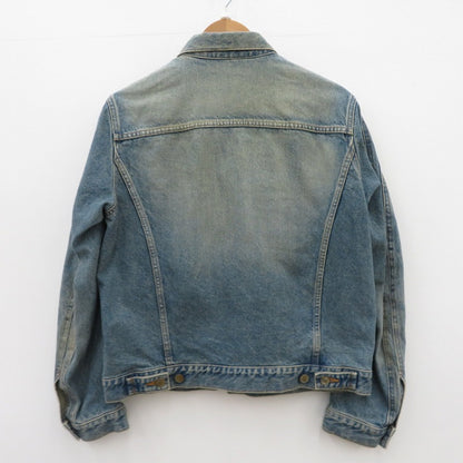 DENIM 3D TRUCKER JACKET デニム ブルー サイズ：1【瀬戸大橋店】