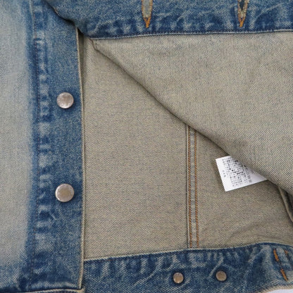 DENIM 3D TRUCKER JACKET デニム ブルー サイズ：1【瀬戸大橋店】