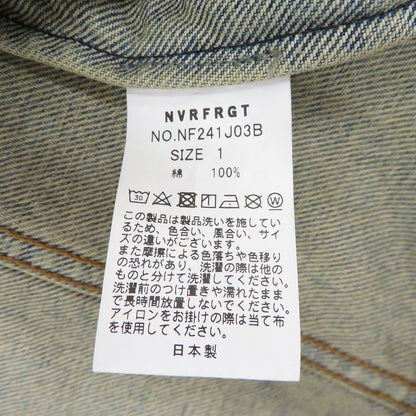 DENIM 3D TRUCKER JACKET デニム ブルー サイズ：1【瀬戸大橋店】