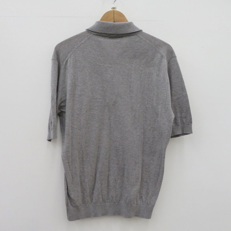 JOHN SMEDLEY | ジョンスメドレー ポロシャツ グレー サイズ：S【瀬戸大橋店】