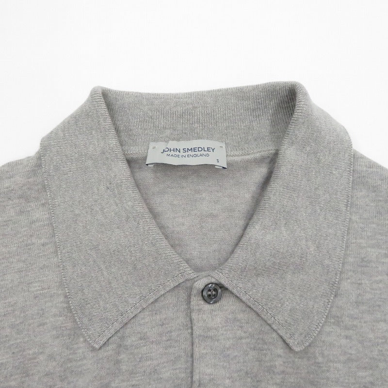 JOHN SMEDLEY | ジョンスメドレー ポロシャツ グレー サイズ：S【瀬戸大橋店】