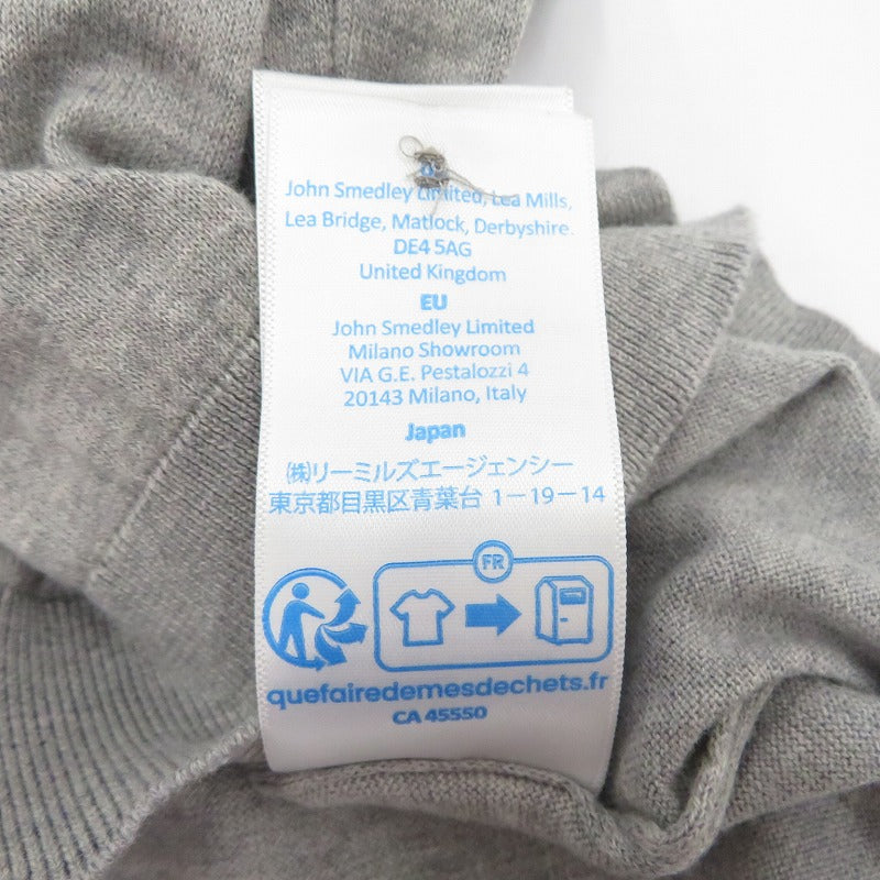 JOHN SMEDLEY | ジョンスメドレー ポロシャツ グレー サイズ：S【瀬戸大橋店】