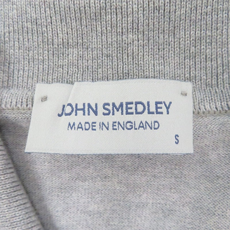 JOHN SMEDLEY | ジョンスメドレー ポロシャツ グレー サイズ：S【瀬戸大橋店】