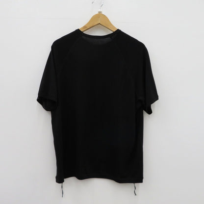 Wool Short Sleeve T-Shirt 半袖Ｔシャツ holk ブラック サイズ：1【瀬戸大橋店】