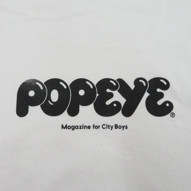 POPEYE USA製 半袖Ｔシャツ ホワイト サイズ：XL【瀬戸大橋店】