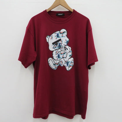 UNDERCOVER | アンダーカバー 半袖Ｔシャツ UC1E9811-2 ボルドー/バーガンディー サイズ：3【瀬戸大橋店】