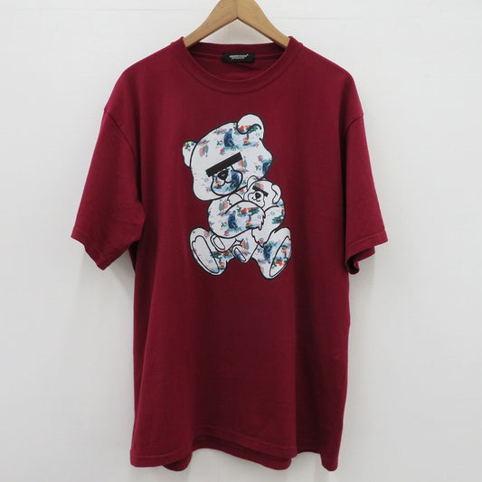 UNDERCOVER | アンダーカバー 半袖Ｔシャツ UC1E9811-2 ボルドー/バーガンディー サイズ：3【瀬戸大橋店】