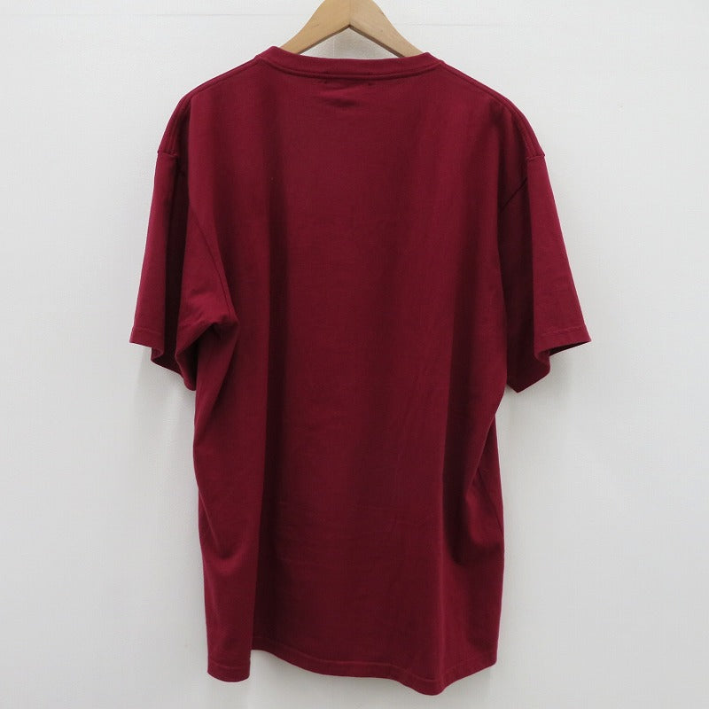 UNDERCOVER | アンダーカバー 半袖Ｔシャツ UC1E9811-2 ボルドー/バーガンディー サイズ：3【瀬戸大橋店】