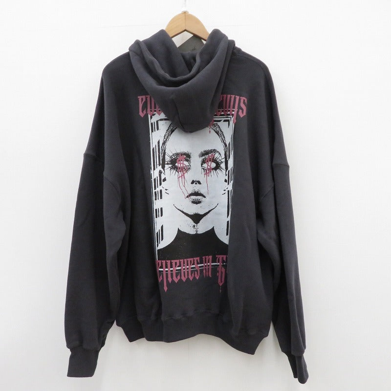 beauty:beast | ビューティー：ビースト “Fiorentina” P.O HOODED パーカー bb-39004 チャコールグレー サイズ：M【瀬戸大橋店】