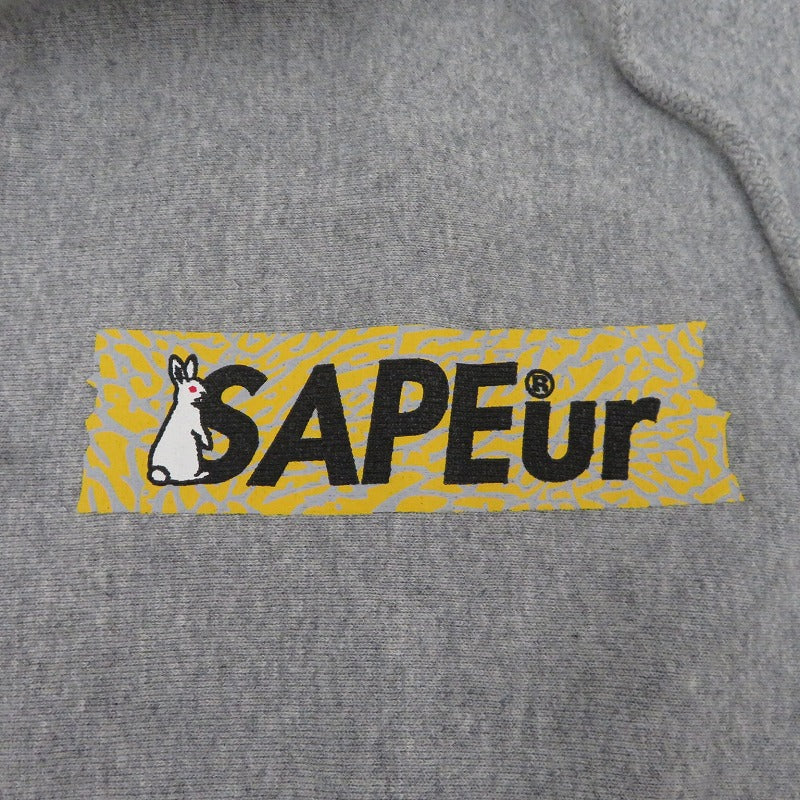 SAPEur | サプール ×FR2 ﾛｯﾄﾞﾏﾝﾌｰﾃﾞｨｰ パーカー グレー サイズ：XXL【瀬戸大橋店】
