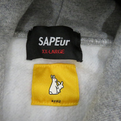 SAPEur | サプール ×FR2 ﾛｯﾄﾞﾏﾝﾌｰﾃﾞｨｰ パーカー グレー サイズ：XXL【瀬戸大橋店】