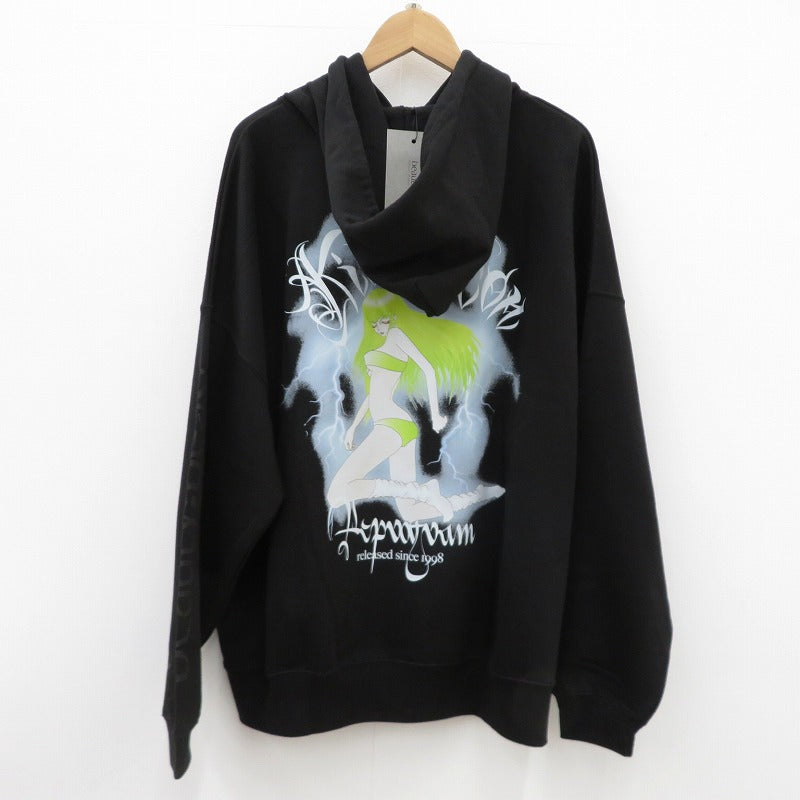 beauty:beast | ビューティー：ビースト Souvenir Graphic Big Hoody『Eve』 パーカー bb-34005 ブラック サイズ：L【瀬戸大橋店】