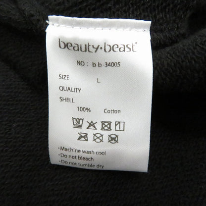 beauty:beast | ビューティー：ビースト Souvenir Graphic Big Hoody『Eve』 パーカー bb-34005 ブラック サイズ：L【瀬戸大橋店】