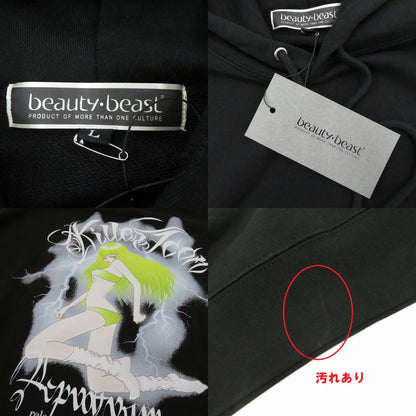 beauty:beast | ビューティー：ビースト Souvenir Graphic Big Hoody『Eve』 パーカー bb-34005 ブラック サイズ：L【瀬戸大橋店】