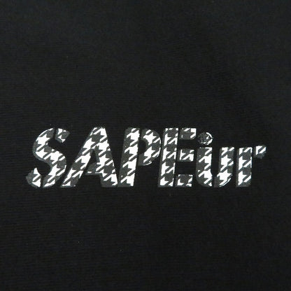 SAPEur | サプール 千鳥柄ﾛｯﾄﾞﾏﾝｽｳｪｯﾄ スウェット ブラック サイズ：XXL【瀬戸大橋店】