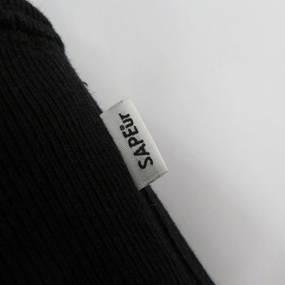 SAPEur | サプール 千鳥柄ﾛｯﾄﾞﾏﾝｽｳｪｯﾄ スウェット ブラック サイズ：XXL【瀬戸大橋店】