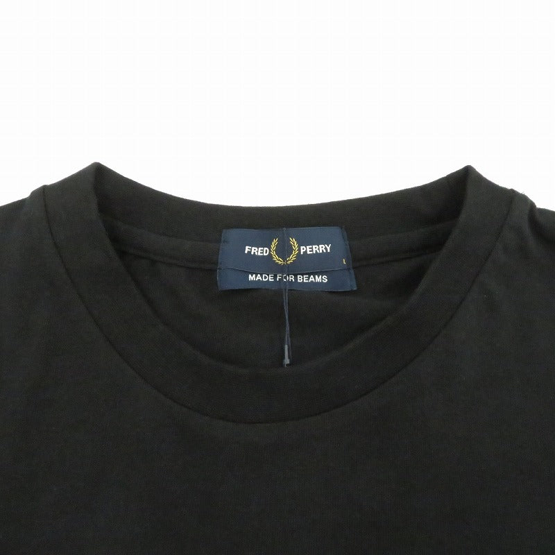 FRED PERRY | フレッドペリー ﾍﾋﾞｰｳｪｲﾄTｼｬﾂ 半袖Ｔシャツ FZ1967 ブラック サイズ：L【瀬戸大橋店】