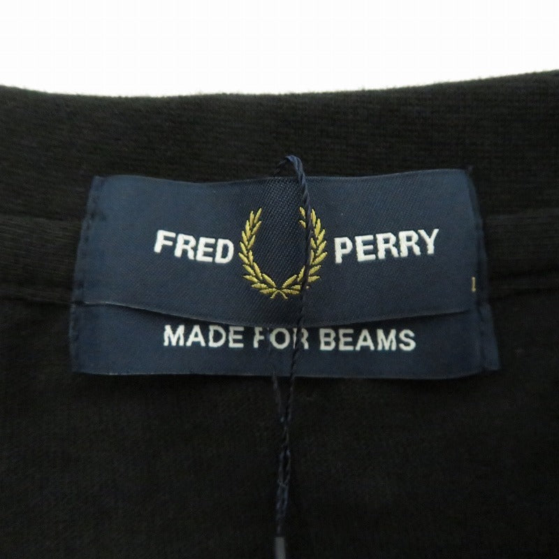 FRED PERRY | フレッドペリー ﾍﾋﾞｰｳｪｲﾄTｼｬﾂ 半袖Ｔシャツ FZ1967 ブラック サイズ：L【瀬戸大橋店】