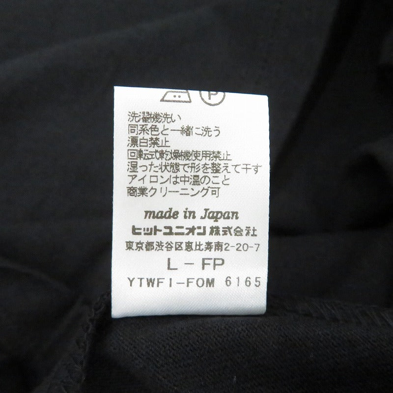 FRED PERRY | フレッドペリー ﾍﾋﾞｰｳｪｲﾄTｼｬﾂ 半袖Ｔシャツ FZ1967 ブラック サイズ：L【瀬戸大橋店】