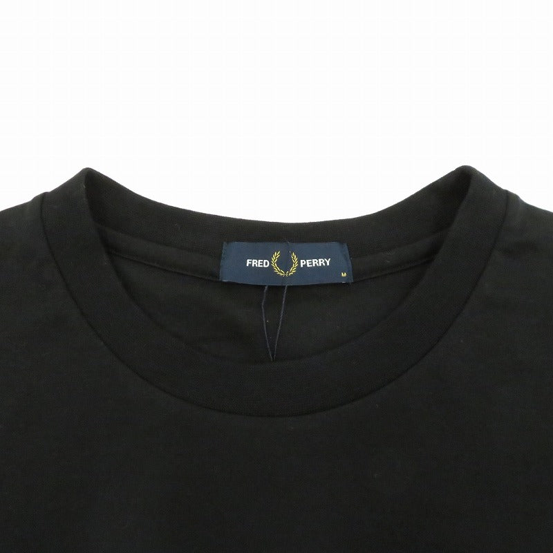 FRED PERRY | フレッドペリー SHIPS The Single Tipped T-Shirt 半袖Ｔシャツ FZ1983 ブラック サイズ：M【瀬戸大橋店】
