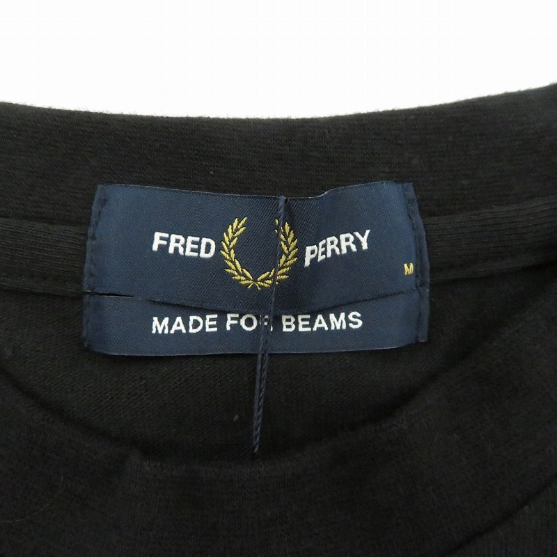 FRED PERRY | フレッドペリー ﾍﾋﾞｰｳｪｲﾄTｼｬﾂ 半袖Ｔシャツ FZ1967 ブラック サイズ：M【瀬戸大橋店】