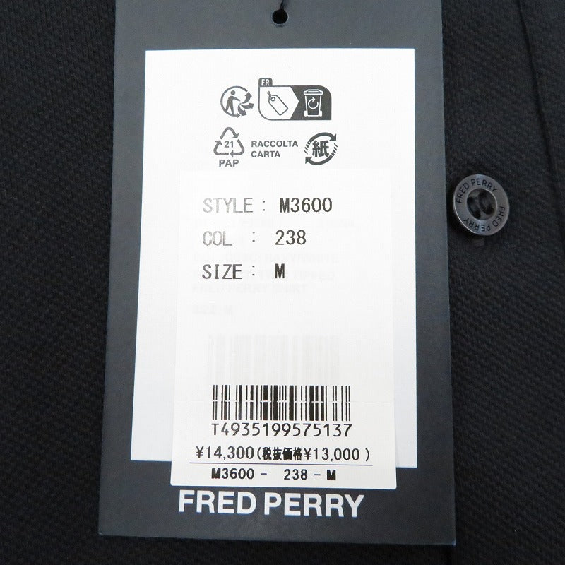 FRED PERRY | フレッドペリー ポロシャツ M3600 ネイビー サイズ：M【瀬戸大橋店】