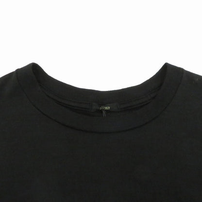 Super 100's Wool T-shirts 半袖Ｔシャツ AWS6-CS005 awasa ブラック サイズ：1【瀬戸大橋店】