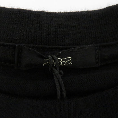 Super 100's Wool T-shirts 半袖Ｔシャツ AWS6-CS005 awasa ブラック サイズ：1【瀬戸大橋店】