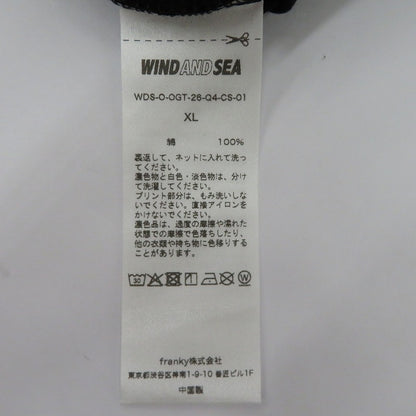 WIND AND SEA | ウィンダンシーウインダンシー OG SEA S/S TEE 半袖Ｔシャツ WDS-O-OGT-26-Q4-CS-01 ブラック サイズ：XL【瀬戸大橋店】