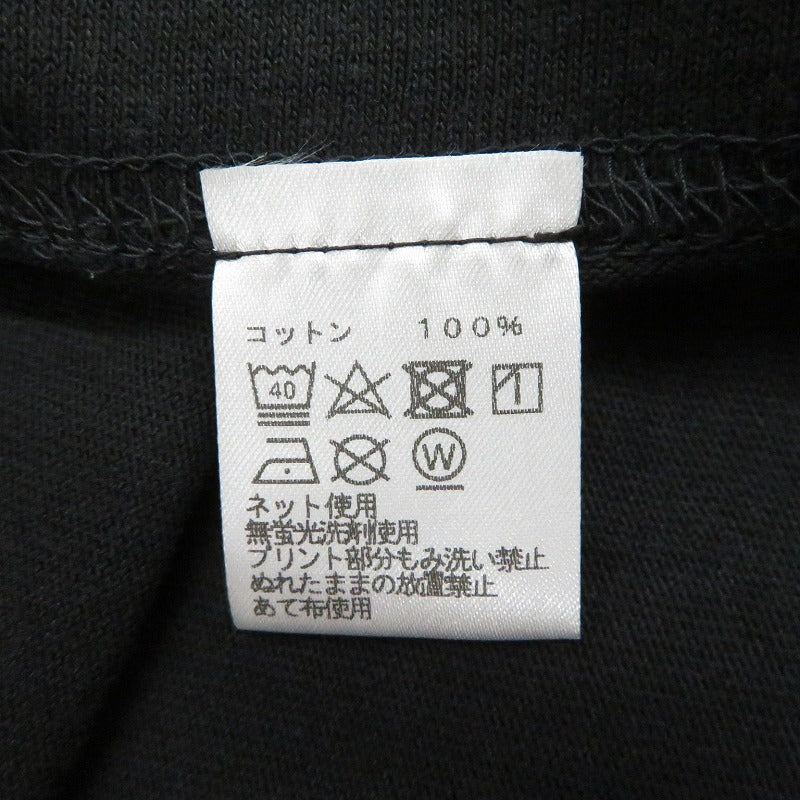 SAPEur | サプール ﾍﾟｲｽﾞﾘｰ柄ﾛｯﾄﾞﾏﾝTｼｬﾂ 半袖Ｔシャツ ブラック サイズ：XXL【瀬戸大橋店】