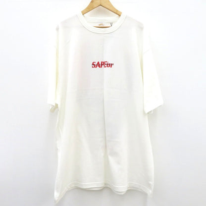 SAPEur | サプール MASATOSHI HAMADA S/S Tee 半袖Ｔシャツ ホワイト サイズ：XXL【瀬戸大橋店】