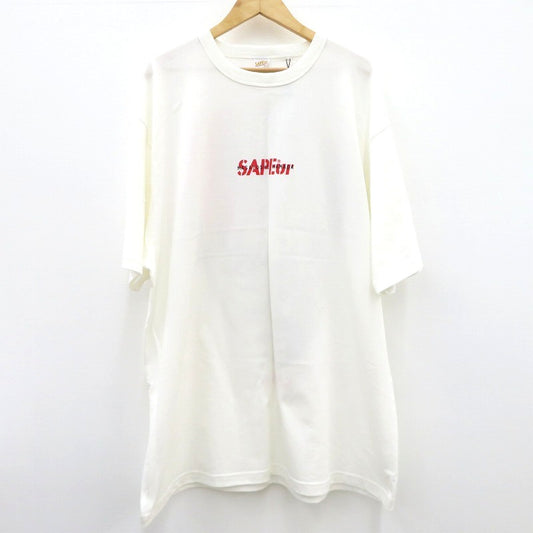 SAPEur | サプール MASATOSHI HAMADA S/S Tee 半袖Ｔシャツ ホワイト サイズ：XXL【瀬戸大橋店】