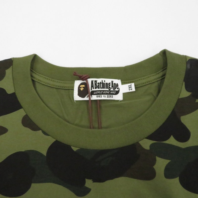 A BATHING APE | アベイシングエイプ 1ST CAMO ONE POINT TEE 半袖Ｔシャツ ｻｲｽﾞ:2XL マルチカラー【瀬戸大橋店】